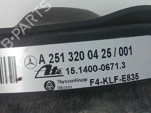 Left rear shock absorber MERCEDES-BENZ R-CLASS (W251, V251)  | BP15543310M18 