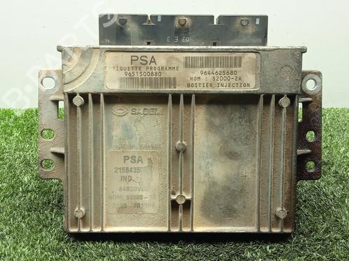 Used Engine control unit (ECU) PEUGEOT 206 Hatchback (2A/C) 1.4 i (75 hp) 31038281