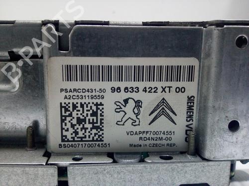 Radio PEUGEOT 207 (WA_, WC_)  | BP7639120E6 