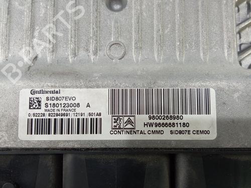 Engine control unit (ECU) CITROËN C4 II (NC_) 1.6 HDi 110 | BP39095458M57 - Image 4