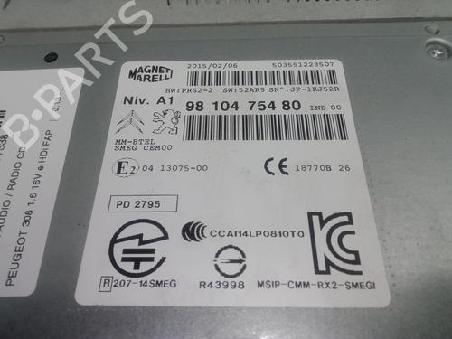 Radio PEUGEOT 308 I (4A_, 4C_)  | BP17067100E6 