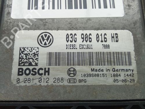 Engine control unit (ECU) SEAT ALTEA (5P1) 1.9 TDI | BP34578921M57 - Image 4