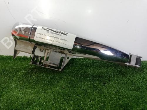 Venstre bak utvendig håndtak CITROËN C3 II (SC_) [2009-2025]  26884052