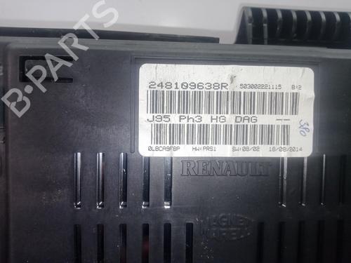 Instrument cluster RENAULT SCÉNIC III (JZ0/1_) 1.6 dCi (JZ00, JZ12) | BP22381579C47 