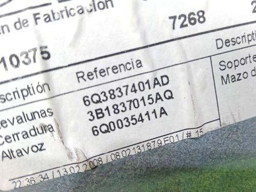 Front left window mechanism VW POLO (9N_, 9A_) 1.4 TDI | BP26978550C22 