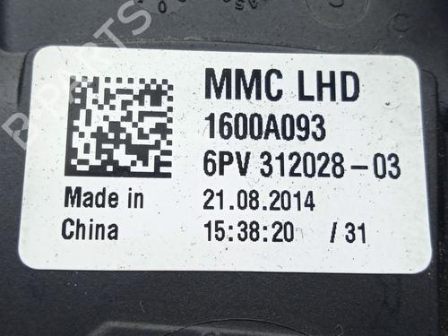 Pedal MITSUBISHI MIRAGE / SPACE STAR VI Hatchback (A0_A) 1.2 (A03A) | BP29354362I4 