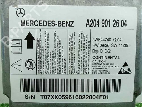 ECU airbags MERCEDES-BENZ C-CLASS (W204) C 200 CDI (204.007, 204.006) | BP11172790M53 