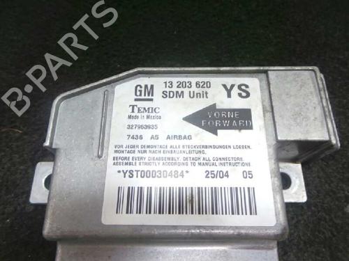 ECU airbags OPEL MERIVA A MPV (X03) 1.7 DTI (E75) | BP5695291M53 
