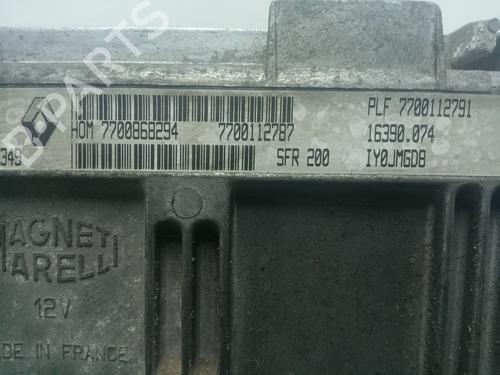 Engine control unit (ECU) RENAULT CLIO II (BB_, CB_)  | BP12211187M57 