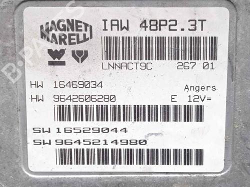 Engine control unit (ECU) PEUGEOT 206 Hatchback (2A/C)  | BP19798411M57 