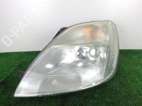 Used Left headlight FORD FIESTA V (JH_, JD_) 1.4 TDCi (68 hp) 23217936