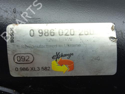 Starter SEAT ALTEA (5P1) 2.0 TDI 16V | BP31594985M8 