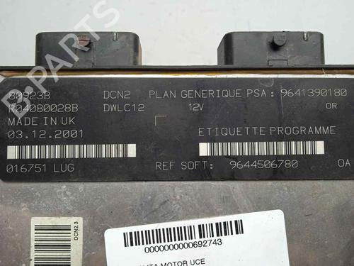 Engine control unit (ECU) PEUGEOT EXPERT (224_)  | BP18329208M57 