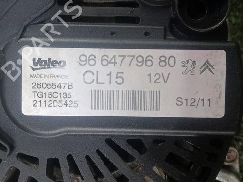 Alternator CITROËN C4 II (NC_) 1.6 HDi 90 | BP39528980M7 - Image 2