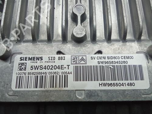 Engine control unit (ECU) PEUGEOT 407 (6D_) 2.0 HDi 135 (6DRHRH, 6DRHRE, 6DRHRG, 6DRHRJ) | BP39406431M57 - Image 3