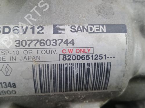 AC compressor RENAULT CLIO III (BR0/1, CR0/1) 1.5 dCi (BR17, CR17) | BP37200567M34 - Image 2