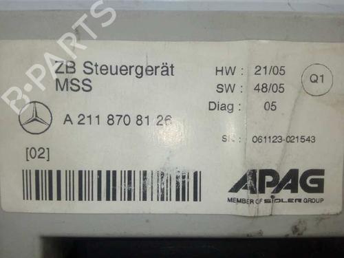 Elektronisk modul MERCEDES-BENZ E-CLASS (W211)  | BP6444640M83 