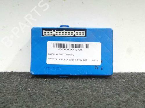 Used Electronic module TOYOTA COROLLA (_E12_) 1.4 VVT-i (ZZE120_, ZZE120R) (97 hp) 5729502