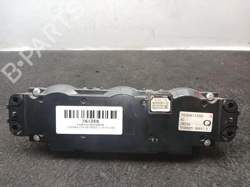 Climate control CITROËN C4 AIRCROSS 1.8 HDi 150 AWC | BP36039457I5 - Image 2
