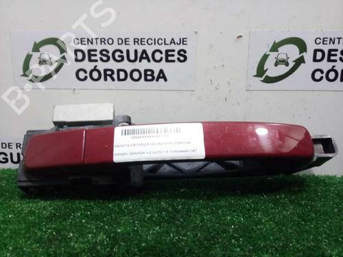 Used Front right exterior door handle NISSAN QASHQAI / QASHQAI +2 I (J10, NJ10, JJ10E) [2006-2014]  5782749