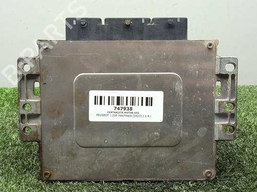 Engine control unit (ECU) PEUGEOT 206 Hatchback (2A/C) 1.4 i | BP31038281M57