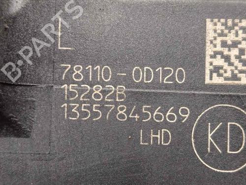 Pedal TOYOTA YARIS (_P13_) 1.3 (NSP130_, NSP130) | BP10212726I4 