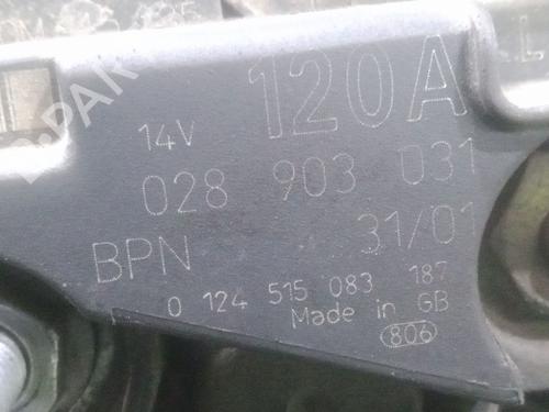 Alternator VW PASSAT B5.5 (3B3) 1.9 TDI | BP30775959M7