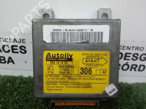Used ECU airbags PEUGEOT 306 Hatchback (7A, 7C, N3, N5) [1993-2003]  6546615
