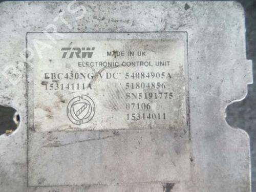 ABS pump ALFA ROMEO 159 (939_)  | BP5732507M43 