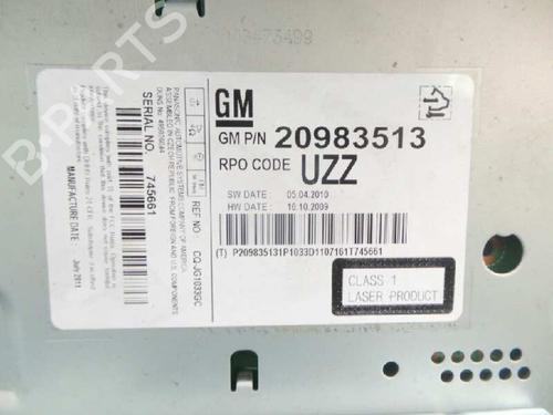 Radio OPEL INSIGNIA A Sports Tourer (G09)  | BP5782410E6 