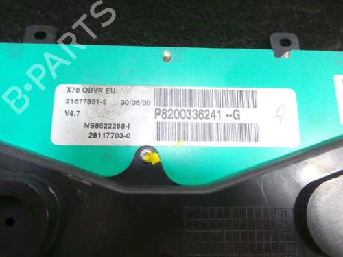 Instrument cluster RENAULT KANGOO (KC0/1_) 1.5 dCi (KC07) | BP5737368C47 