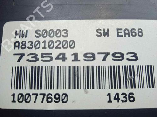 Climate control FIAT GRANDE PUNTO (199_) 1.4 16V (199BXG1B, 199AXG1B) | BP8331824I5 