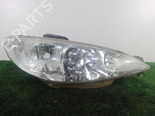 Used Right headlight Right headlight PEUGEOT 206 Hatchback (2A/C) 1.4 HDi eco 70 (68 hp) 33843515 33843515