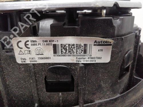 Driver airbag FIAT DOBLO Cargo (263_) 1.3 D Multijet (263WXU1A, 263ZXU1A, 263WYB1A, 263ZYB1A) 735636831 | AUTOLIV