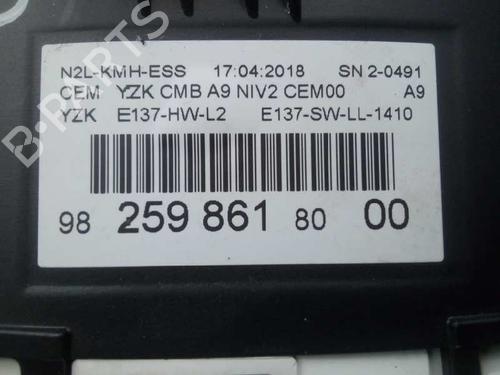 Instrument cluster PEUGEOT 2008 I (CU_)  | BP6537907C47 