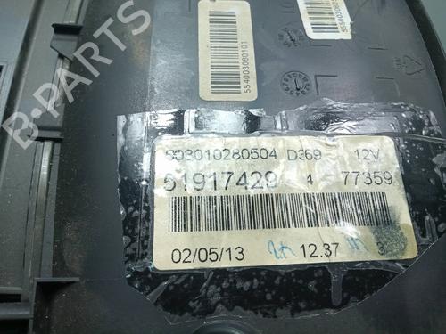 Instrument cluster FIAT PUNTO EVO (199_) 1.3 D Multijet (199AXC1A, 199BXC1A, 199AXT1A, 199BXT1A) | BP15371553C47 