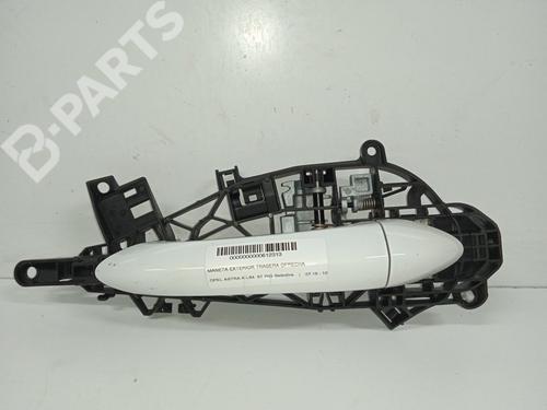 Used Rear right exterior door handle Rear right exterior door handle OPEL ASTRA K (B16) 1.6 CDTi (68) (110 hp) 10772252 10772252
