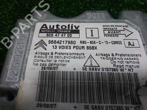 ECU airbags CITROËN C4 Picasso I MPV (UD_) 1.6 HDi | BP5699237M53 