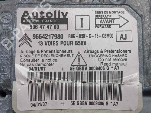 ECU airbags CITROËN C4 Grand Picasso I (UA_) 1.6 HDi | BP16943574M53 