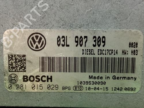 Engine control unit (ECU) VW PASSAT B6 (3C2) 2.0 TDI | BP40038356M57 - Image 4