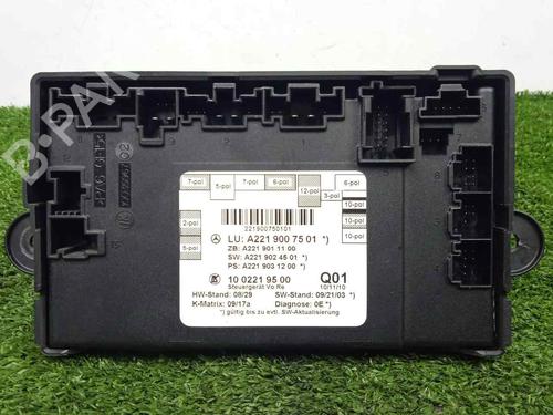 Used Electronic module MERCEDES-BENZ S-CLASS (W221, V221) S 320 CDI (211 hp) 12241581