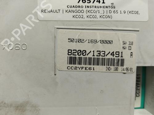 Instrument cluster RENAULT KANGOO (KC0/1_) D 65 1.9 (KC0E, KC02, KC0J, KC0N) | BP36554362C47 - Image 3