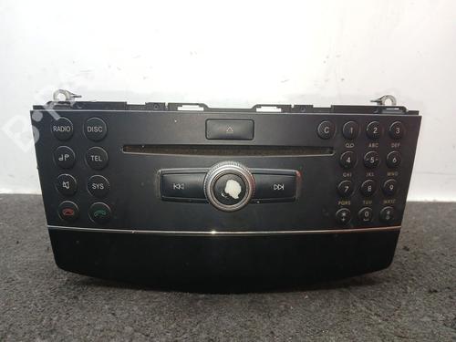 Used Radio Radio MERCEDES-BENZ C-CLASS (W204) C 220 CDI (204.008) (170 hp) 39980787 39980787