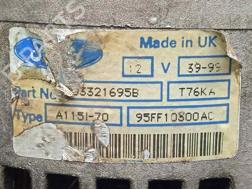 Alternator FORD ESCORT VI Turnier (GAL, ANL)  | BP22619893M7 