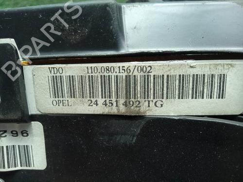 Instrument cluster OPEL ASTRA G Hatchback (T98) 1.7 DTI 16V (F08, F48) | BP15197977C47 