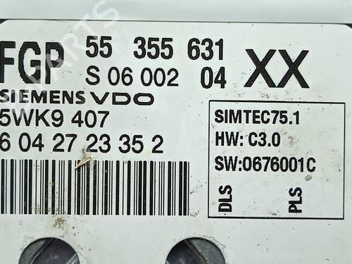 Motorstyringsenhet OPEL VECTRA C (Z02) 1.8 (F69) | BP29627313M57 