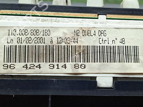 Instrument cluster PEUGEOT 306 Hatchback (7A, 7C, N3, N5)  | BP28043032C47 