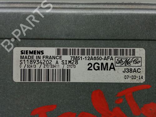 Engine control unit (ECU) FORD FOCUS II (DA_, HCP, DP) 1.6 | BP39095481M57 - Image 3