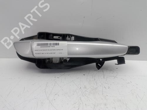 Used Front right exterior door handle PEUGEOT 308 I (4A_, 4C_) [2007-2016]  17052987