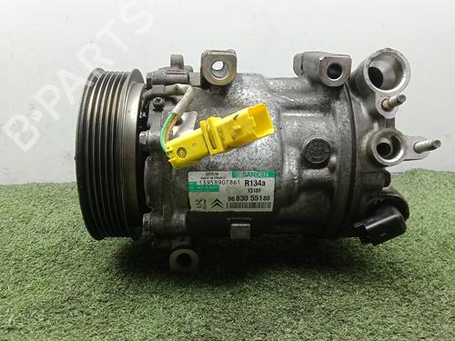 Used AC compressor AC compressor PEUGEOT 407 (6D_) 2.0 HDi 135 (6DRHRH, 6DRHRE, 6DRHRG, 6DRHRJ) (136 hp) 33843470 33843470